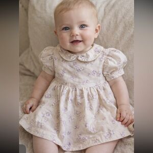 Bright Future Floral Baby Dress